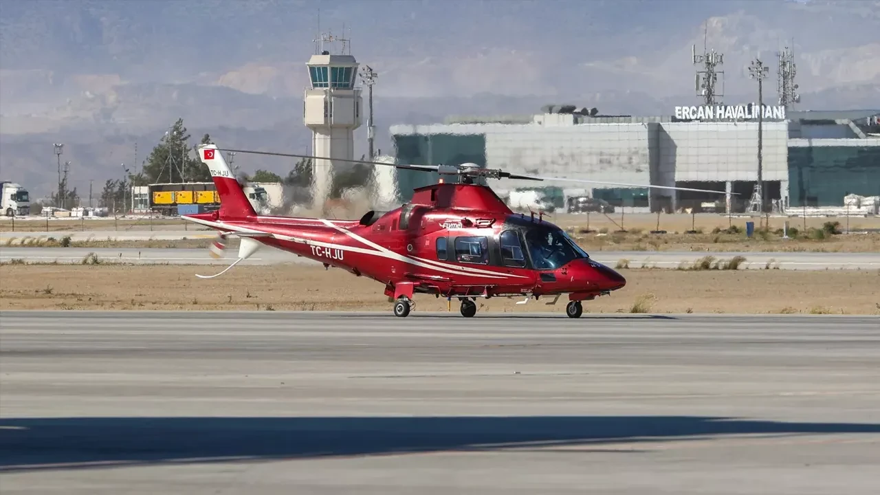 Türkiye İle KKTC Arasında Hava Taksi Seferi Yapıldı
