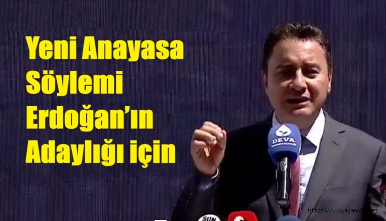 Yeni Anayasa söylemi Erdoğan’ın adaylığı için