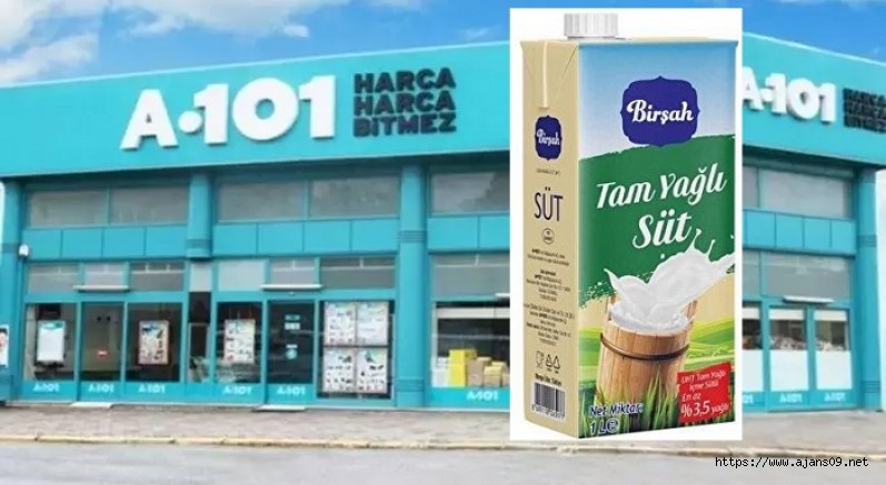 A-101 Markası Birşah Sütlerinde şok tespit!