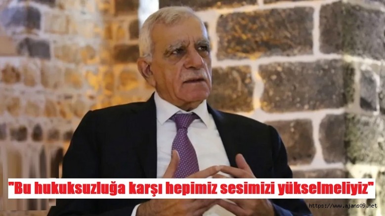 Ahmet Türk'ten kayyum kararı sonrası açıklama