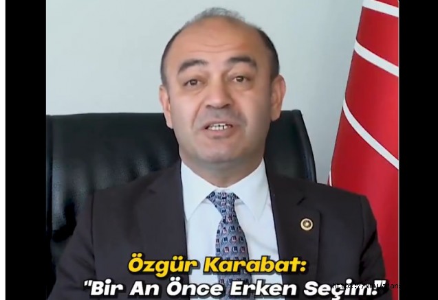 'AKP’nin Siyaseti Çökmüştür, Erken Seçim Şart'