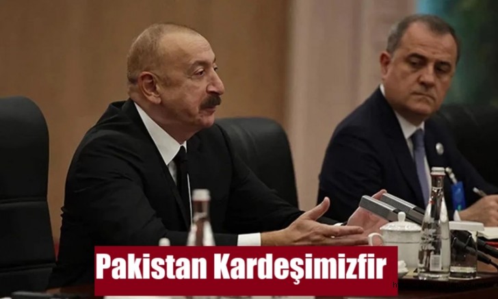 Aliyev Pakistan lideri Şerif ile görüştü