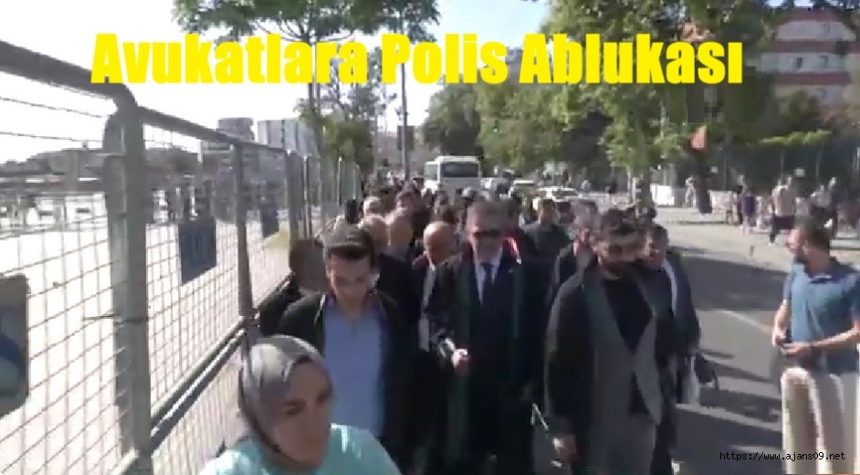 Avukatlar Mehmet Pehlivan'ın hukuksuz tutuklanmasını eyleme döktü.
