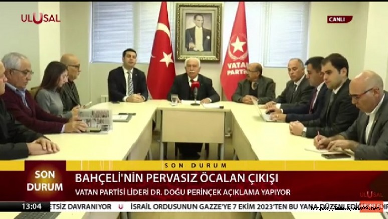 Bahçeli'nin 'Öcalan' çağrısına Perinçek'ten yanıt: