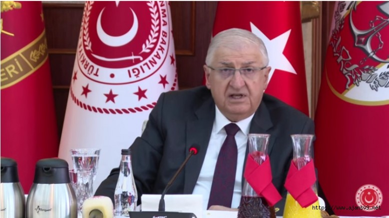 Bakan Güler: Terör örgütü koşulsuz silahlarını teslim etmelidir