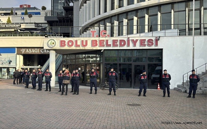 BOLU BELEDİYESİNE ŞAFAK OPERASYONU