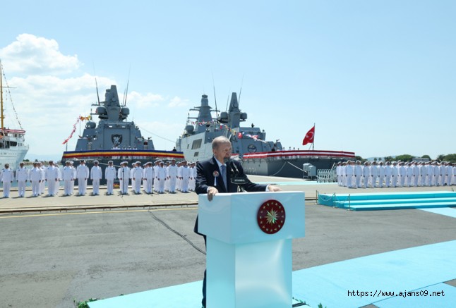 Büyük ve güçlü Türkiye vizyonumuzun lokomotifini savunma sanayiimiz oluşturuyor