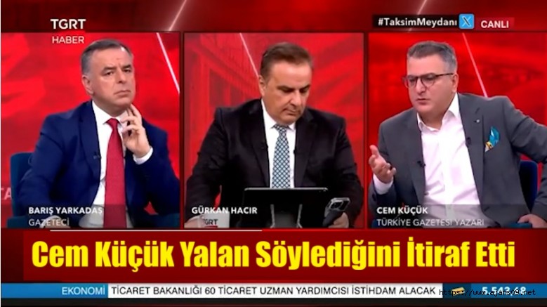 Cem Küçükten Yalan Söylediği İtirafı