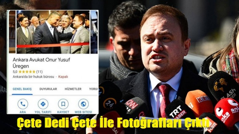 Çete Suçlaması Yaptı, Çete İle Fotoğrafları Ortaya Çıktı