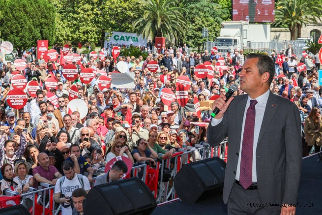 CHP’den Ankara Tandoğan Meydanında  “Büyük Emekli Mitingi”