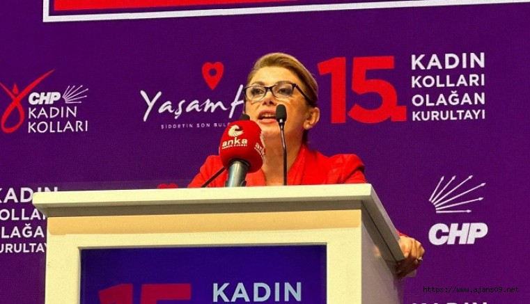 CHP KADIN KOLLARI BAŞKANI ASU KAYA SEÇİLDİ