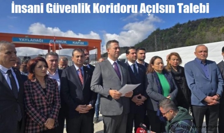 CHP'li vekiller, Suriye'de insani güvenlik koridoru açılmasını istedi