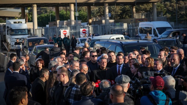 CHP lideri Özel Cilvegözü’nden Seslendi: 'Suriye Mutabakatından Memnunuz'