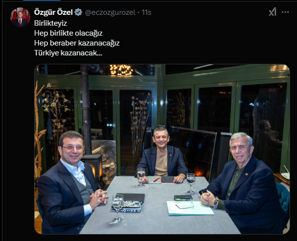 CHP Üçlü Toplantıda Tam Uyum Çıktı
