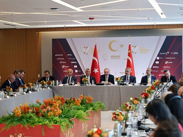 Cumhurbaşkanı Erdoğan, Sektörel Yuvarlak Masa Formatında Türk Yatırım Konferansı’na katıldı