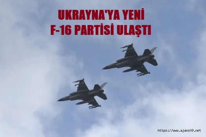Danimarka Ukrayna'ya F-16 Teslimatını yaptı.