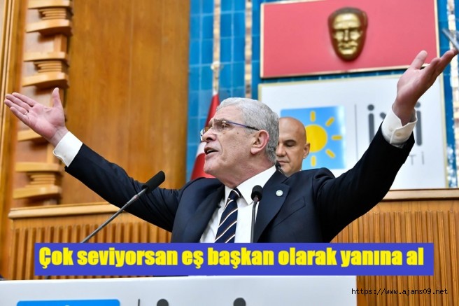 Dervişoğlu’ndan Bahçeli’ye Öcalan çağrısı: Çok seviyorsan eş başkan olarak yanına al