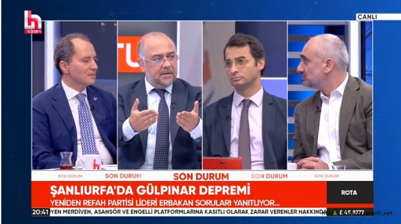 Fatih Erbakan HalkTv'de Kürşad Oğuzun konuğu oldu