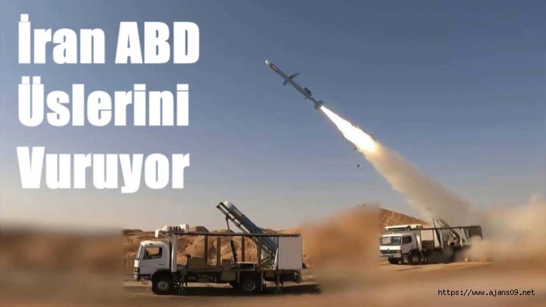 İRAN MUKABİLİYET HAKKINI KULLANDI. ABD ÜSLERİNİ VURUYOR