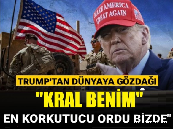Kral benim dünyanın en korkutucu ordusu bizde