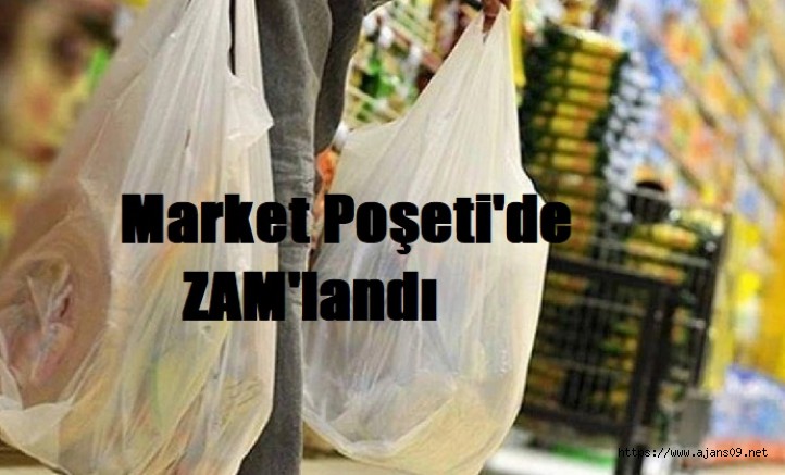 Market Poşetlerine Zam Geldi