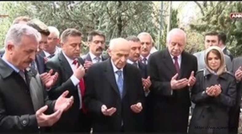 MHP Lideri Devlet Bahçeli 66 gün sonra ortaya çıktı...