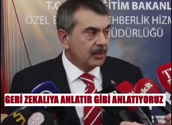 Milli Eğitim Bakanının Cevap Veremediği Soru?