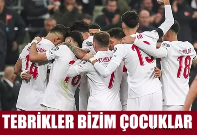 Milli takım, Dünya Kupası için play-off'u garantiledi