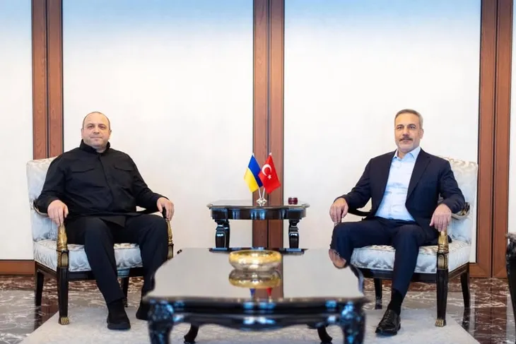 MİT Başkanı Kalın, Ukrayna Milli Güvenlik ve Savunma Konseyi Sekreteri Rustem Umerov ile görüştü