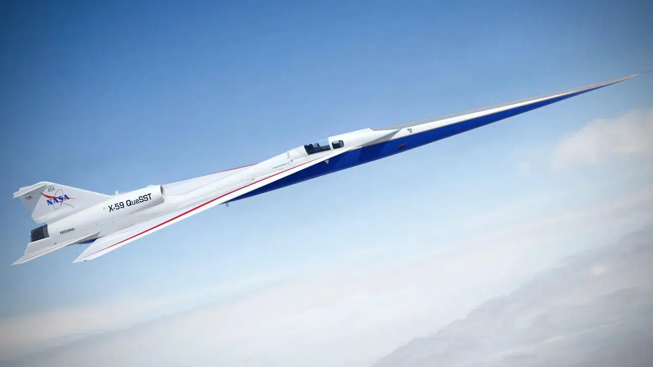 NASA'nın X-59 jeti ilk uçuşunu başarıyla tamamladı