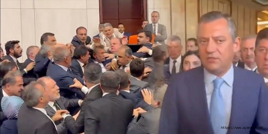 Özgür Özel'den, Meclis'teki yumruklu saldırıya ilişkin açıklama