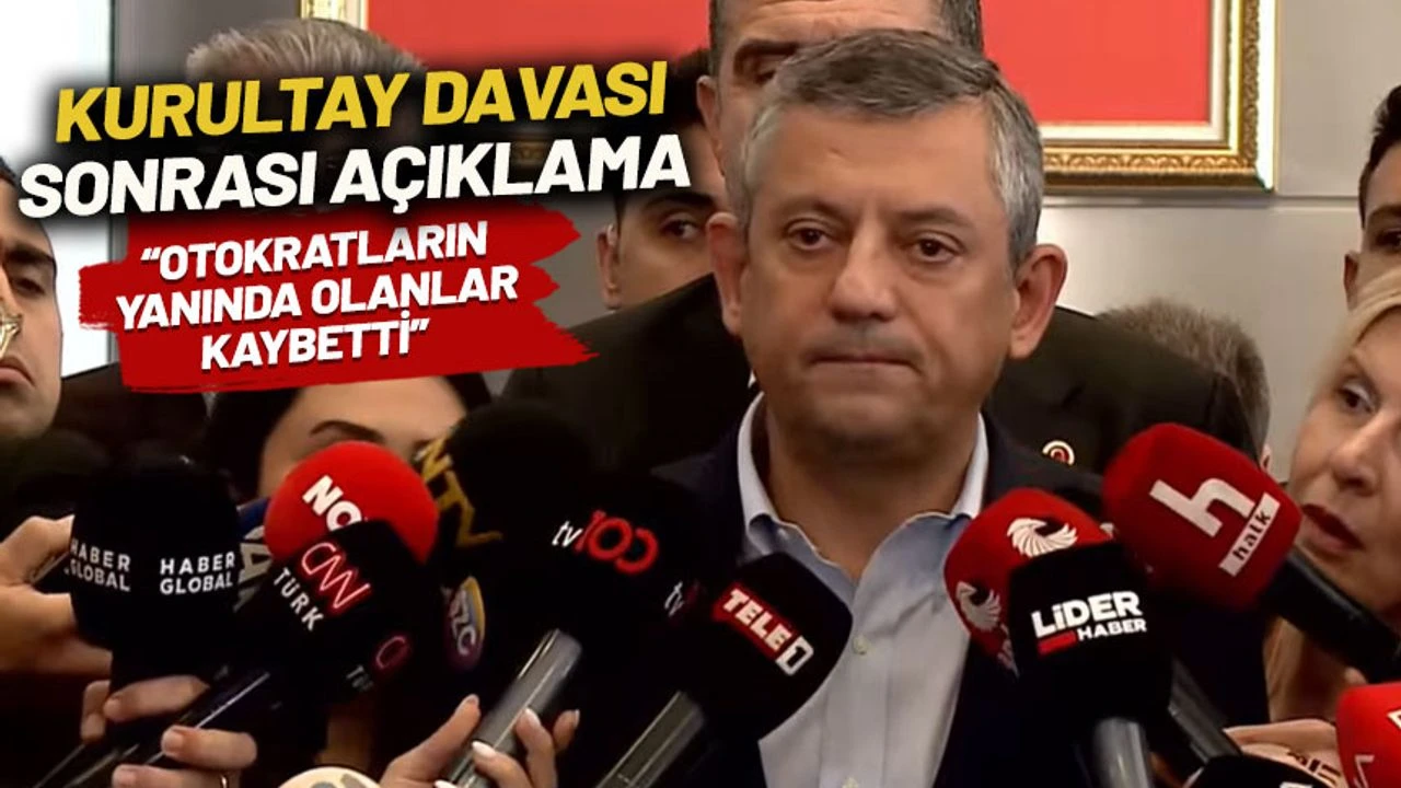 Özgür Özel'den Merdan Yanardağ'a destek: