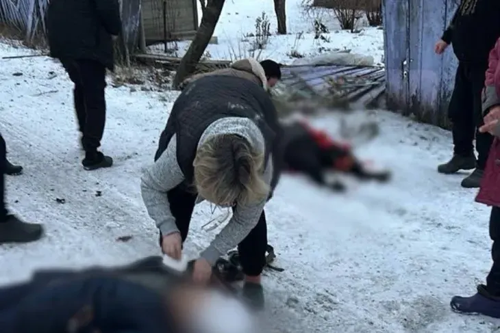 Rusya Kiev'de  Sivil Hedeflere Saldırdı