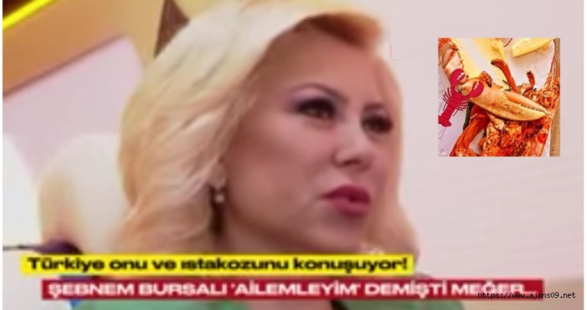 Şebnem Bursalı, ıstakoz sefasını yaptığı kişi ortaya çıktı