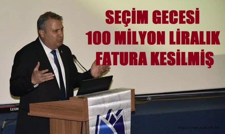 Seçim gecesi 100 milyonluk çek kesmişler
