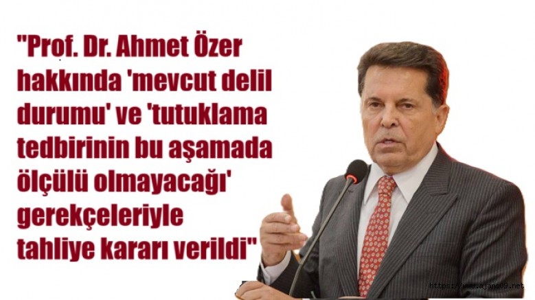 Yerine Kayyum Atanan Ahmet Özer'e tahliye kararı